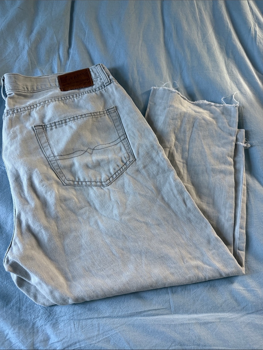 Lucky Brand Men's Pale Blue Slim Jeans